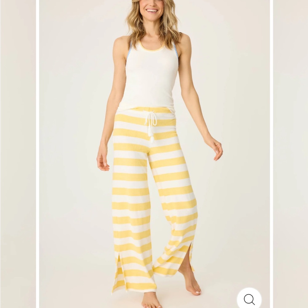 NWOT PJ Salvage knit towel terry Summer beach pants